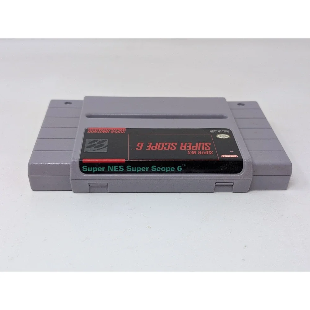 Super‎ Scope 6 ( Super Nintendo, 1991 ) SNES Cartridge Only Tested Working